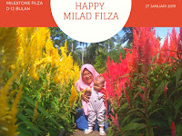Happy One Year Filza (Milesone 0-12 Bulan)